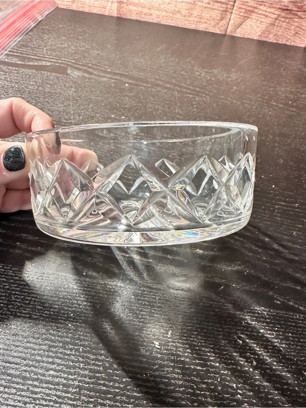 Waterford Crystal Lismore Shallow Bowl, Candy Dish, Wine Holder - Picture 3 of 6